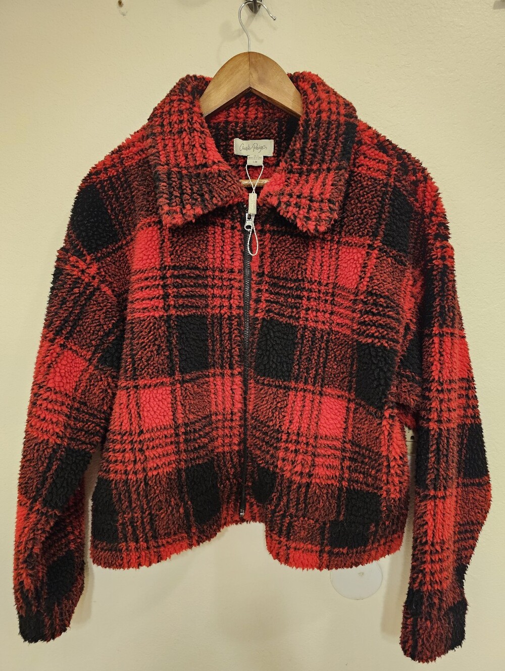 Red Buffalo Check Plaid Jacket